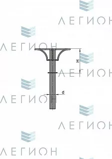 К54-0,5-0-5 кронштейн однорожковый